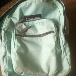 Blue mint jansport backpack